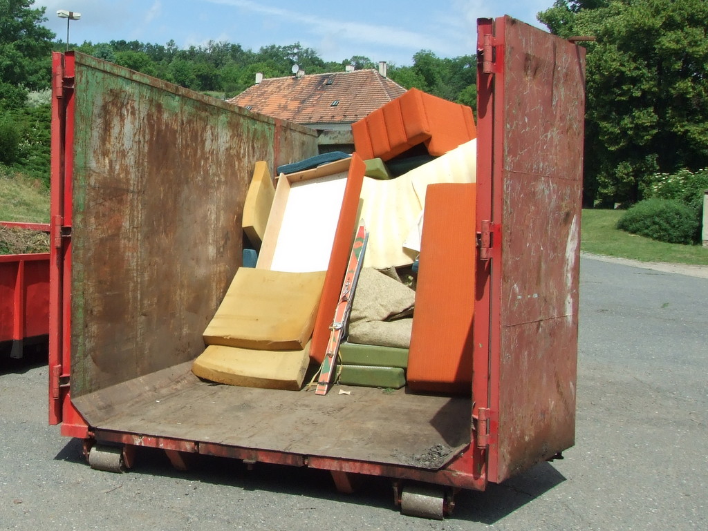 Kontejner na velkoobjemový odpad